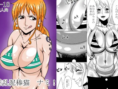 淫乱泥棒猫 ナミ！(teamTGs)【ナミ/ワンピース】【FANZA/DLsiteエロ同人】