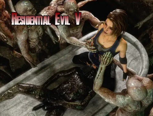 Residential Evil XXX part5【ジル・バレンタイン/バイオハザードエロ】【FANZA/DLsite同人】