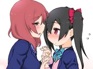 真姫ちゃんとにこちゃんの百合レズえっち【ラブライブエロ】【DLsite同人】