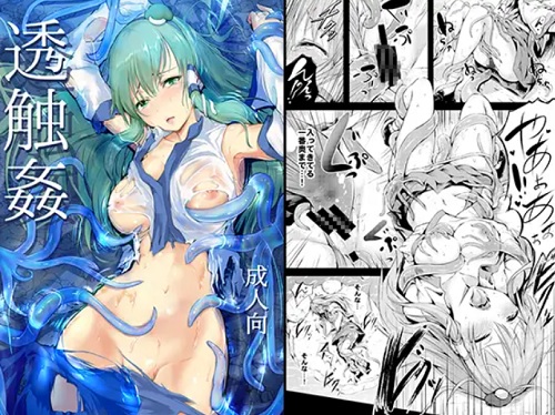 【東風谷早苗/東方エロ】透触姦【FANZA/DLsite同人】