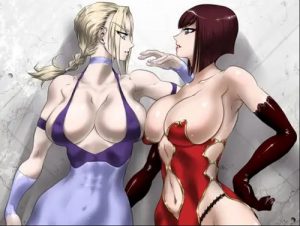 実験体姉妹【ニーナ、アンナ/鉄拳レズキャットファイトエロ】【FANZA/DLsite同人】