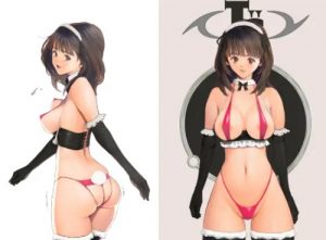 I"s(アイズ)伊織の変態水着や下着のエロCG集【FANZA/DLsite同人】